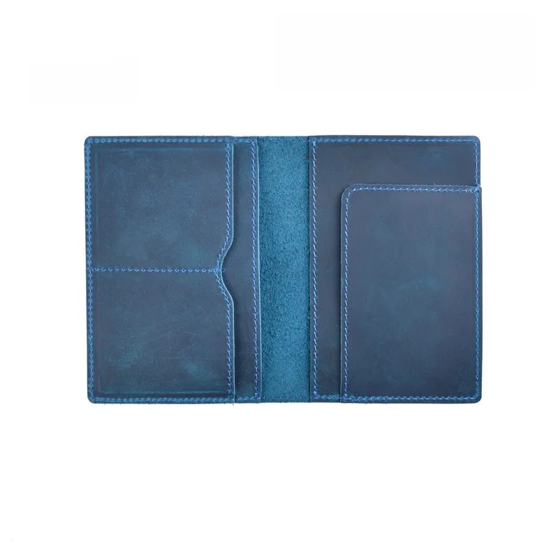 Leather Passport Sleeve Travel Boarding Document Bag Storage This Handmade Leather Protective Sleeve Passport Wallet 1Pcs travel