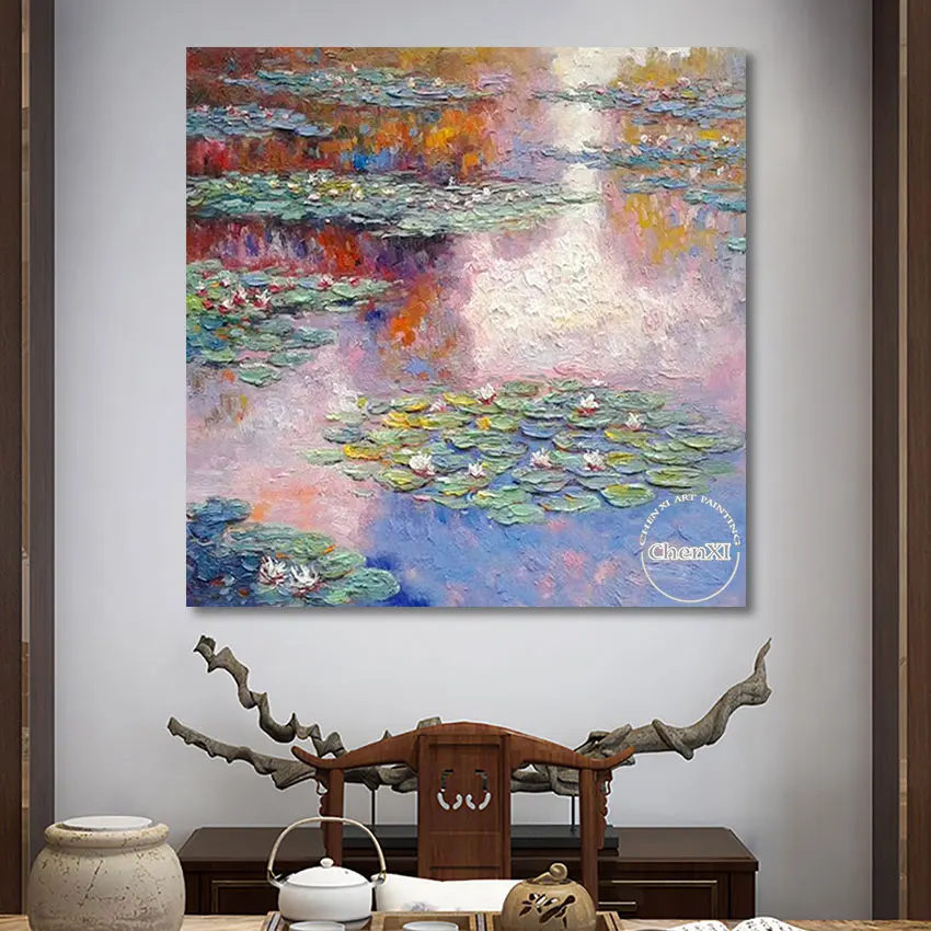 Репродукция известных картин Настенная картина ручной работы домашнее