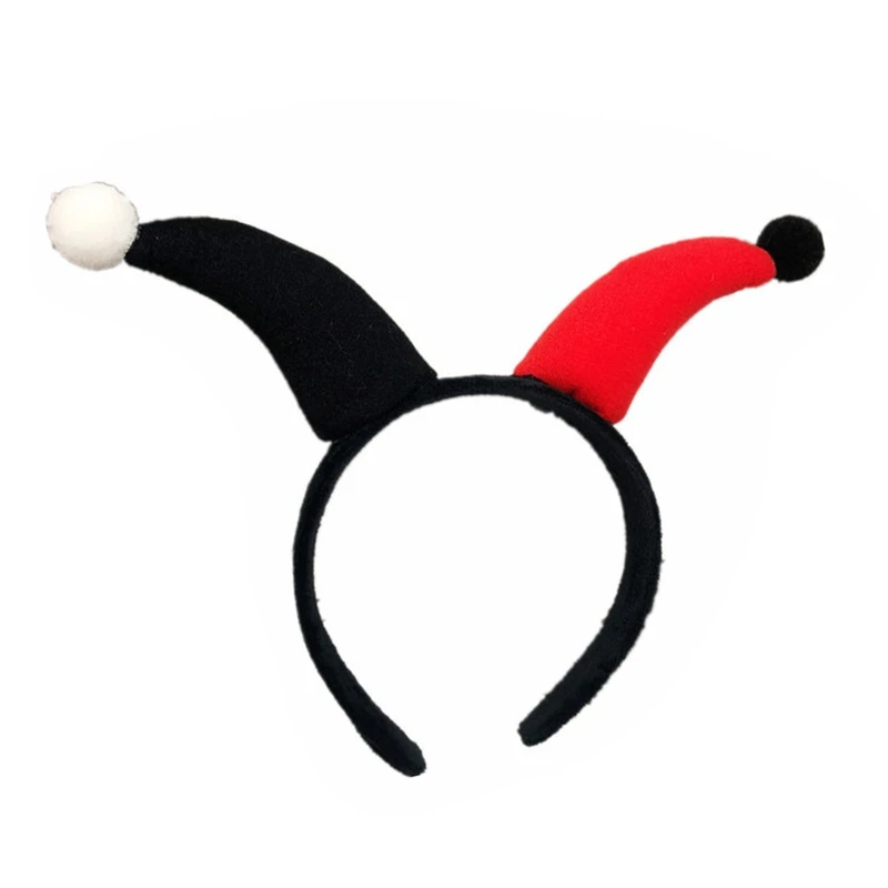

Clown Horn Headband Devil Horn Hair Hoop Cosplay Circus Festival Hair Supplies