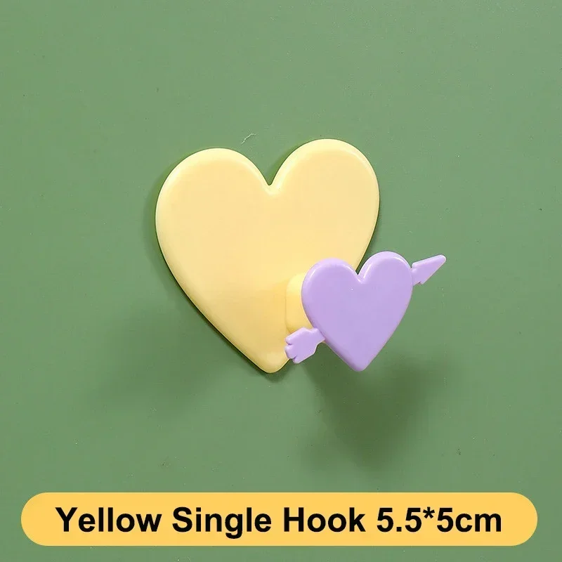 

Крючки самоклеящиеся сердечки HARKO фиолетовые