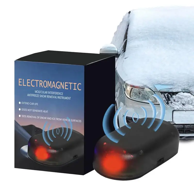 

Car Molecular Deicing Instrument Solar Instant Lamp Heating Car De-icer Car Instrument Electromagnetic Solar Anti-theft Light
