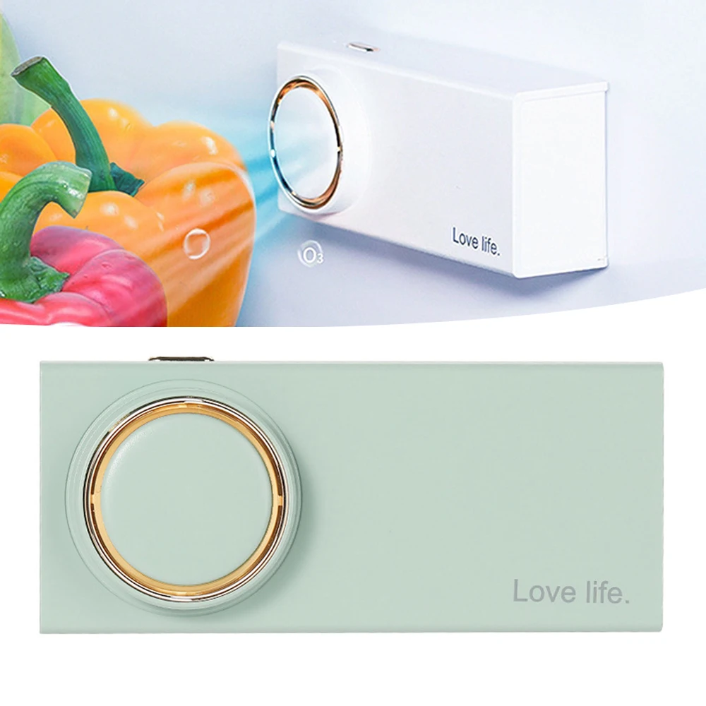 

Smart Air Purifier Portable USB Rechargeable Refrigerator Deodorizer Saving Space Air Freshener Home Supplies Easy Operation