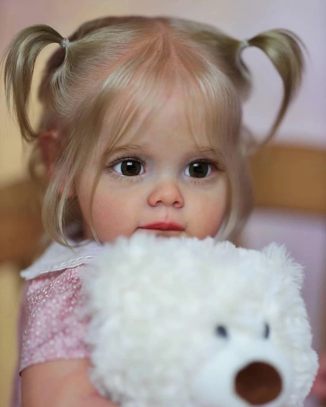 

Lifelike Silicone Vinyl Reborn Doll Girl Baby Maggie 22inch/55cm Realistic Cute Babies Dolls With Lovely Clothes Kids Playmate