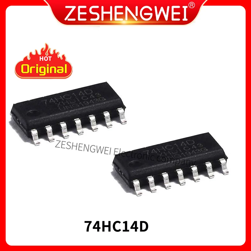 

10PCS 74HC14 74HC14D SN74HC14DR SOP-14 New original IC In Stock