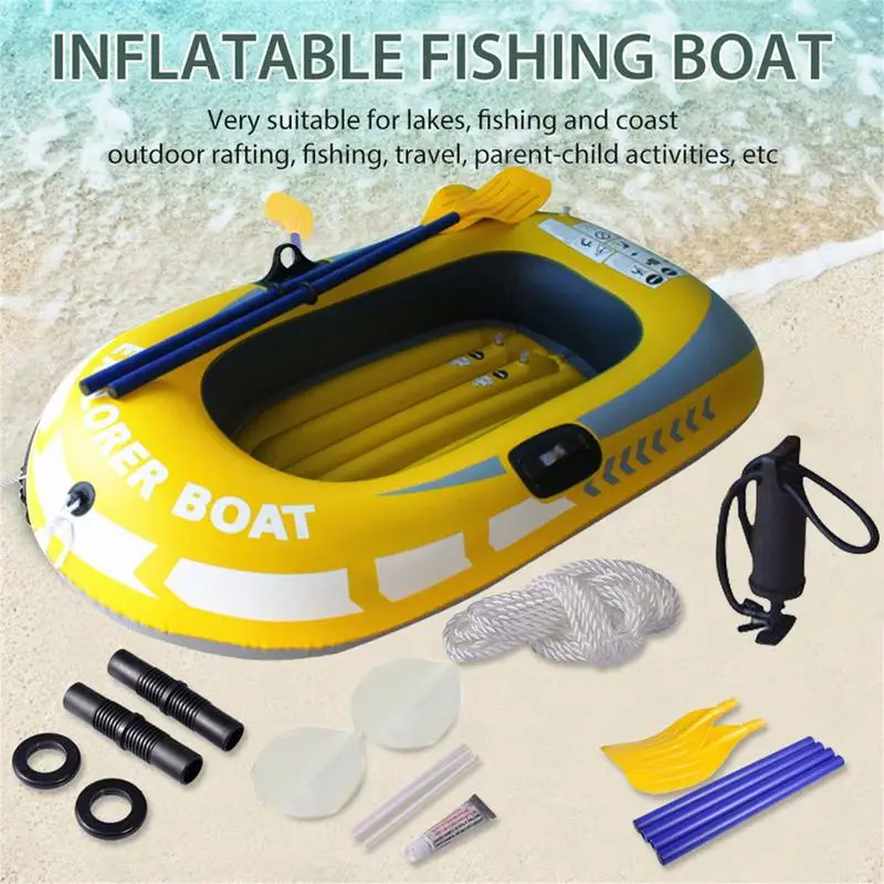 Folding Fishing Air Boat Raft For Outdoor Drifting Water Sports