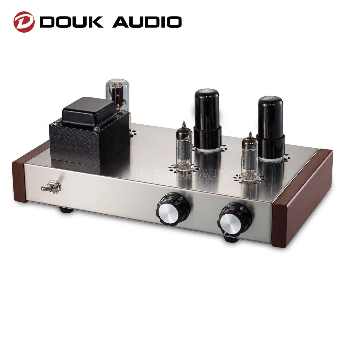 

Douk Audio 6J4 +6P6P Vacuum Tube Preamplifier HiFi Home Stereo Class A Audio 4-Ways Preamp DIY KIT / Assembled Preamp