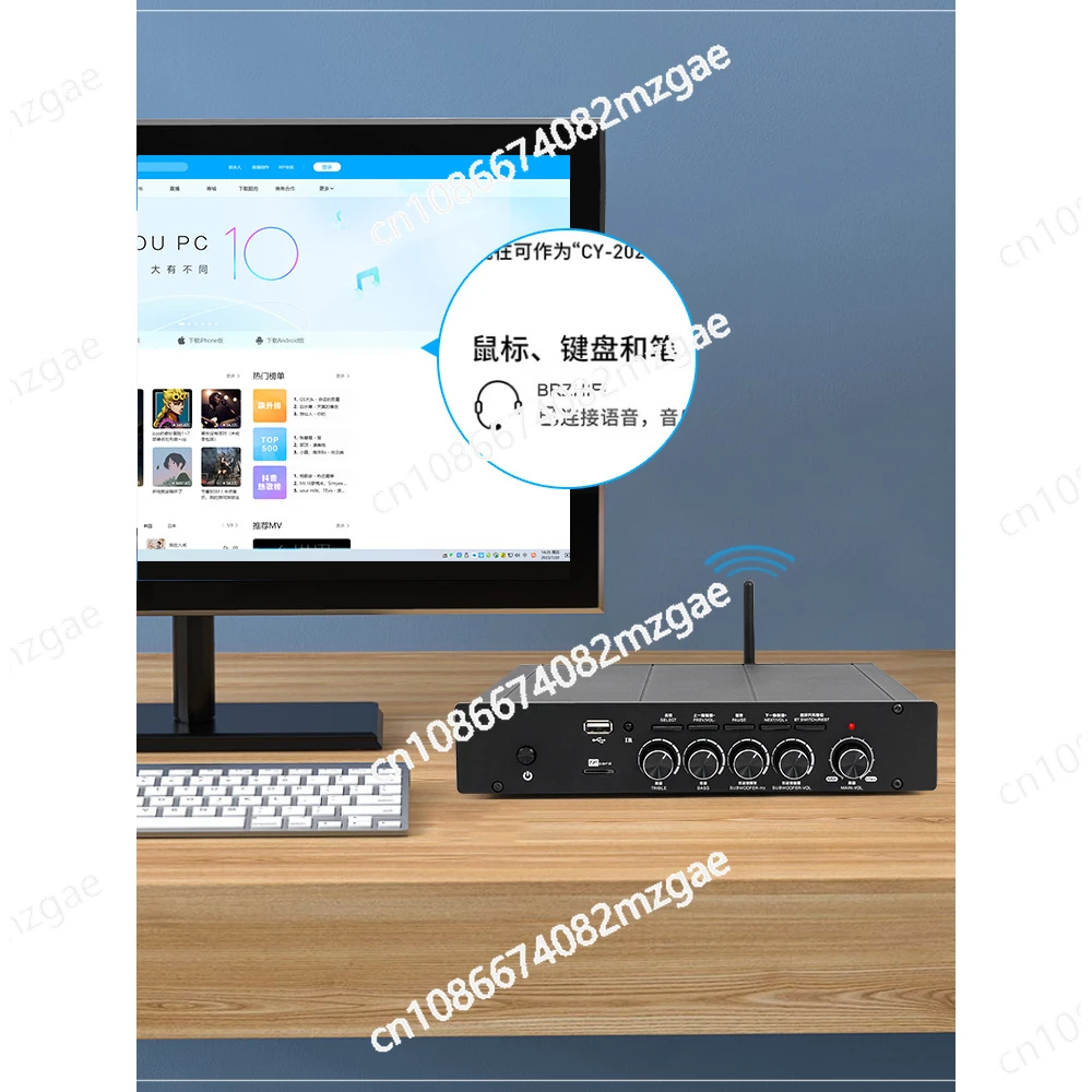 TPA3255 Мощный 2 1-канальный цифровой усилитель мощности Hi-Fi коаксиальная карта