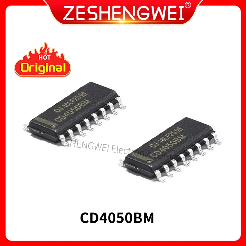 

10 шт., буферный конвертер HCF4050 HEF4050BT CD4050BM SOP16 CD4050BE