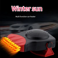 12v 24v car currency vehicle cooling fan hot warm heater windscreen demister defroster 2 in 1 portable auto car van heater