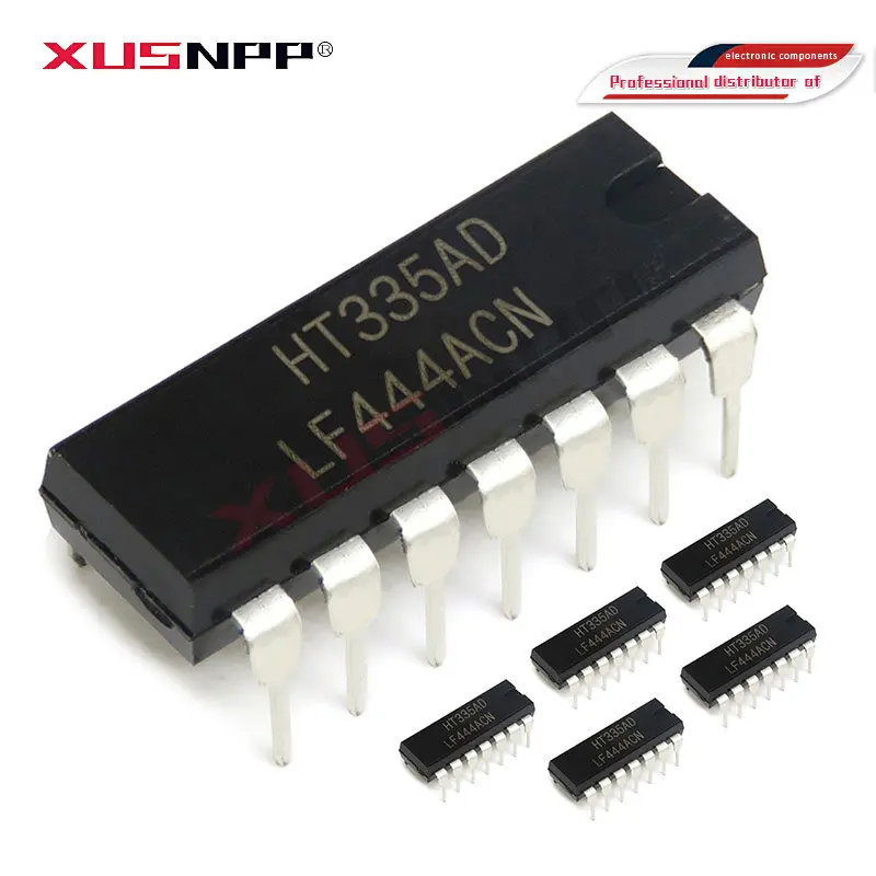 10 шт., усилитель LF444ACN DIP-14 LF444 DIP LF444CN DIP14