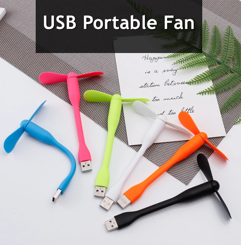 

Охлаждающий мини-вентилятор USB, гибкий внешний аккумулятор для ноутбука, ПК, зарядное устройство переменного тока, портативный ручной вентилятор для компьютера, летний гаджет