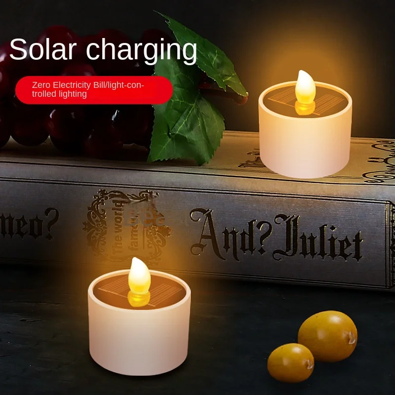 

Outdoor Waterproof Home Night Light Solar Garden Light Garden Decoration Induction Hanging Lamp Balcony Arrangement Candle Lamp