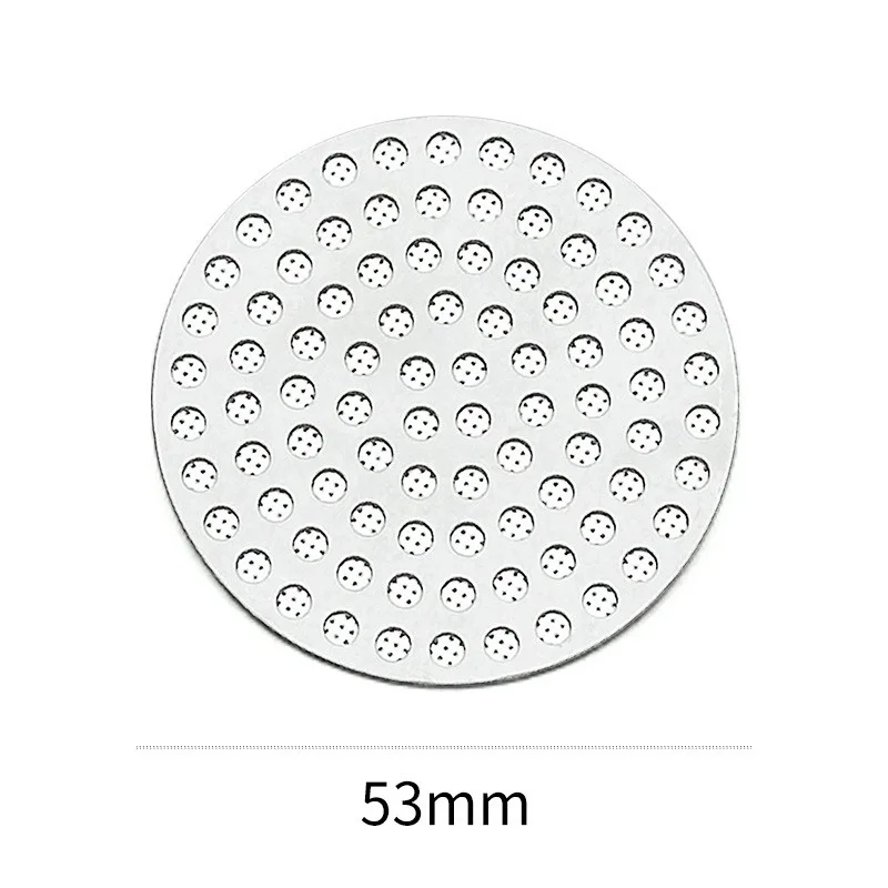 

51/53/58 мм многоразовая шайба для кофе, экран из нержавеющей стали 304, двухслойный фильтр для кофе, мелкая сетка, профессиональный аксессуар для эспрессо