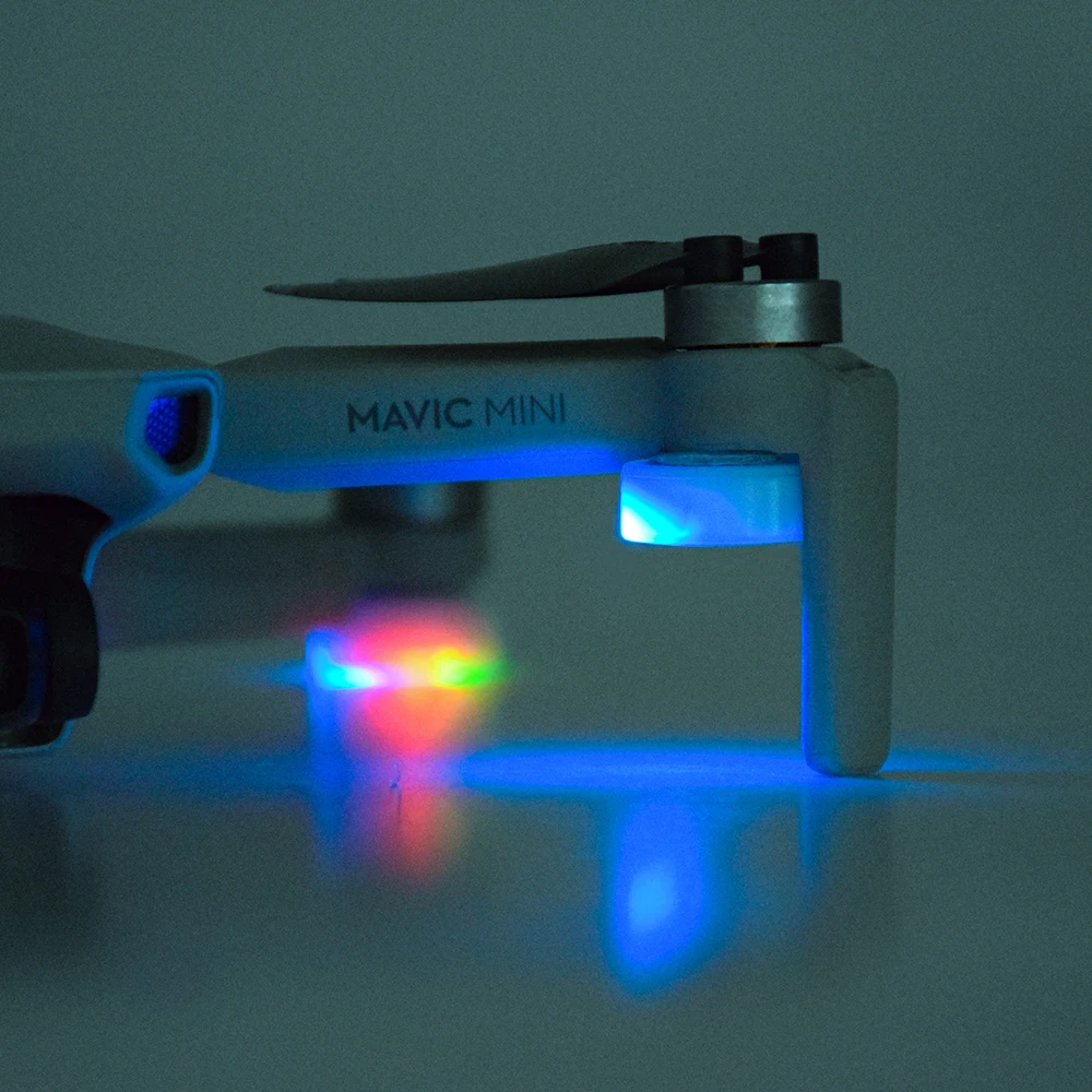 Универсальные мигалки для ночных полетов дронов "Universal Strobe Lights Drone Night Flight Light" для DJI Mavic 3/Air 2/Mavic Mini/Mavic 2/Mini 2/FPV/Phantom 3 4 аксессуаров.