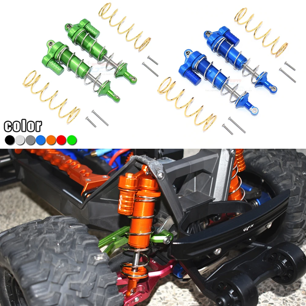 

GPM TRAXXAS 1/10 MAXX 4S 89076-4 Monster TRUCK metal Aluminum alloy 125mm front and rear Universal shock absorber #8961