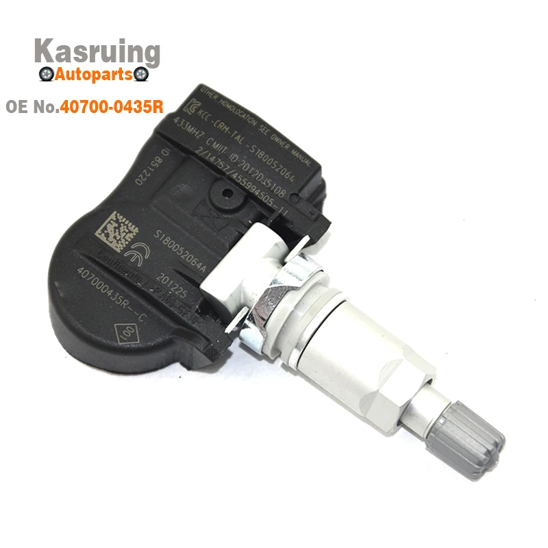40700-0435R 407000435 R 40700 0435R Новый датчик давления в шинах TPMS для Renault Megane Laguna Fluence Latitude Zoe 433