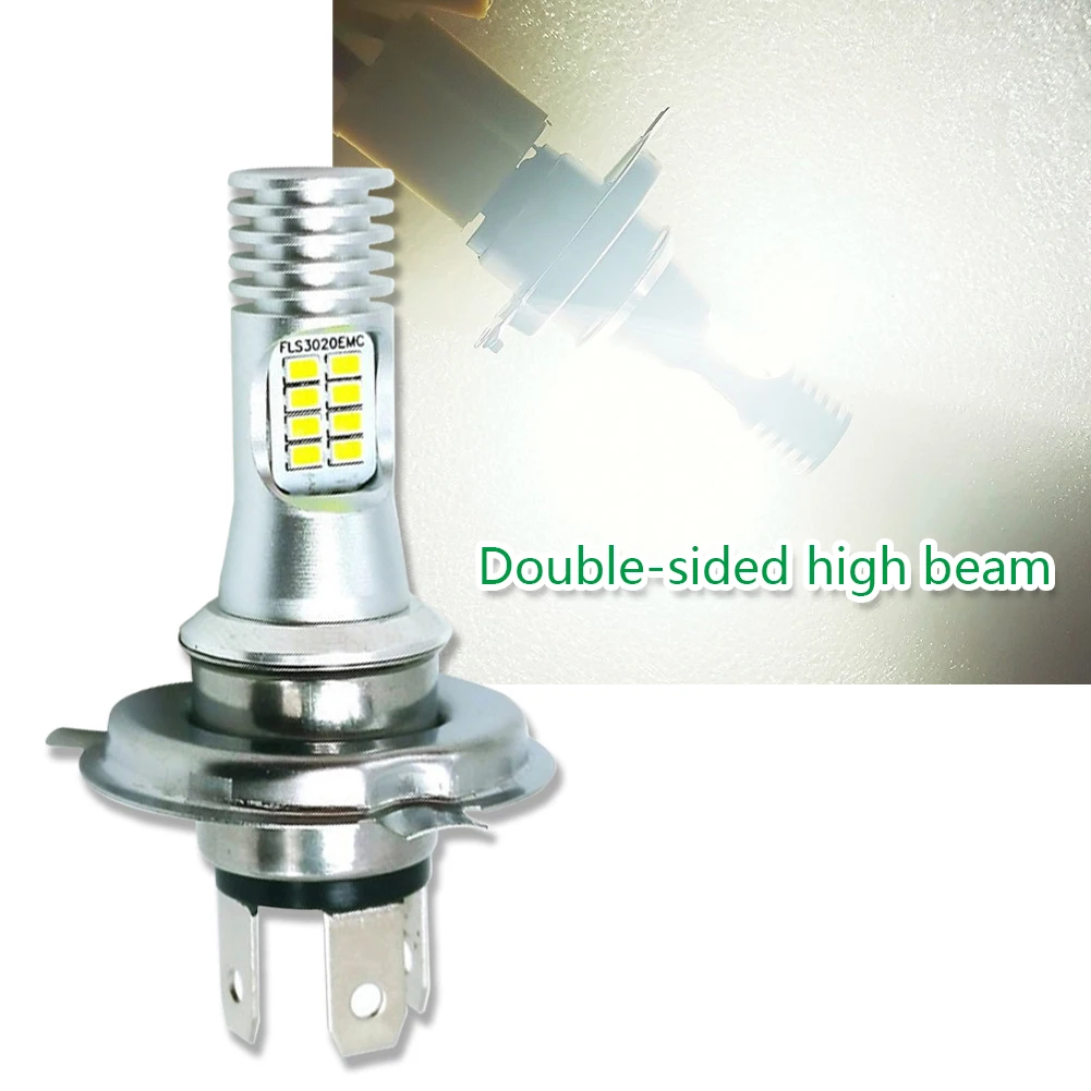 10000Lm H4 LED Moto H6 BA20D P15D светодиодные мотоциклетные лампы для фар белого цвета 6000K