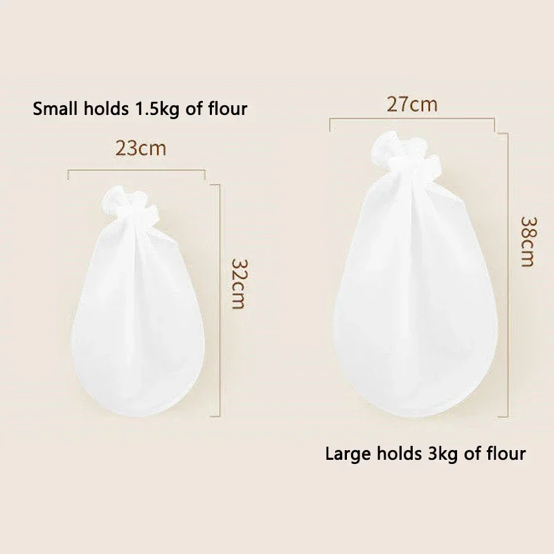 Мешочек для замешивания теста миксер муки пищевого класса силиконовые мешочки