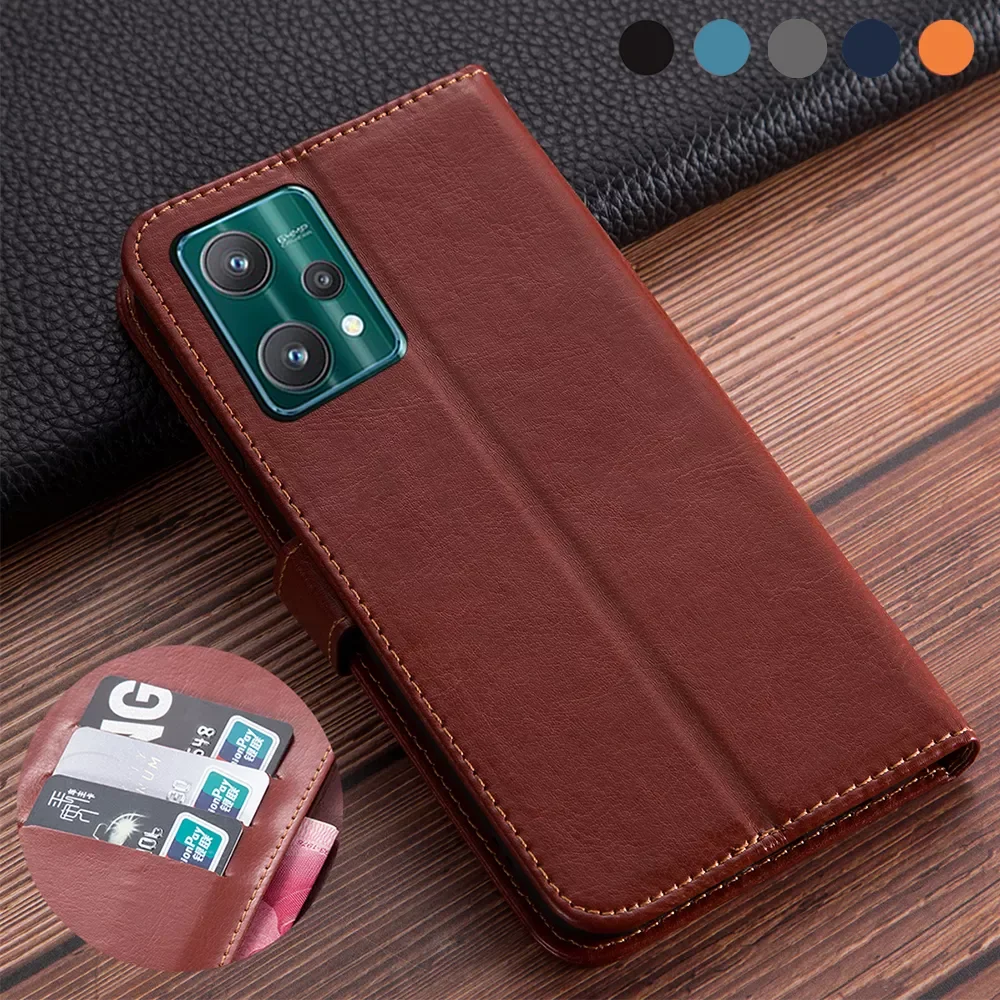

Luxury Flip book leather case on For Realme 9 Pro Cover OPPO Realme 9 Pro 9Pro RMX3471 Case realme9pro 5G Cover capa funda etui