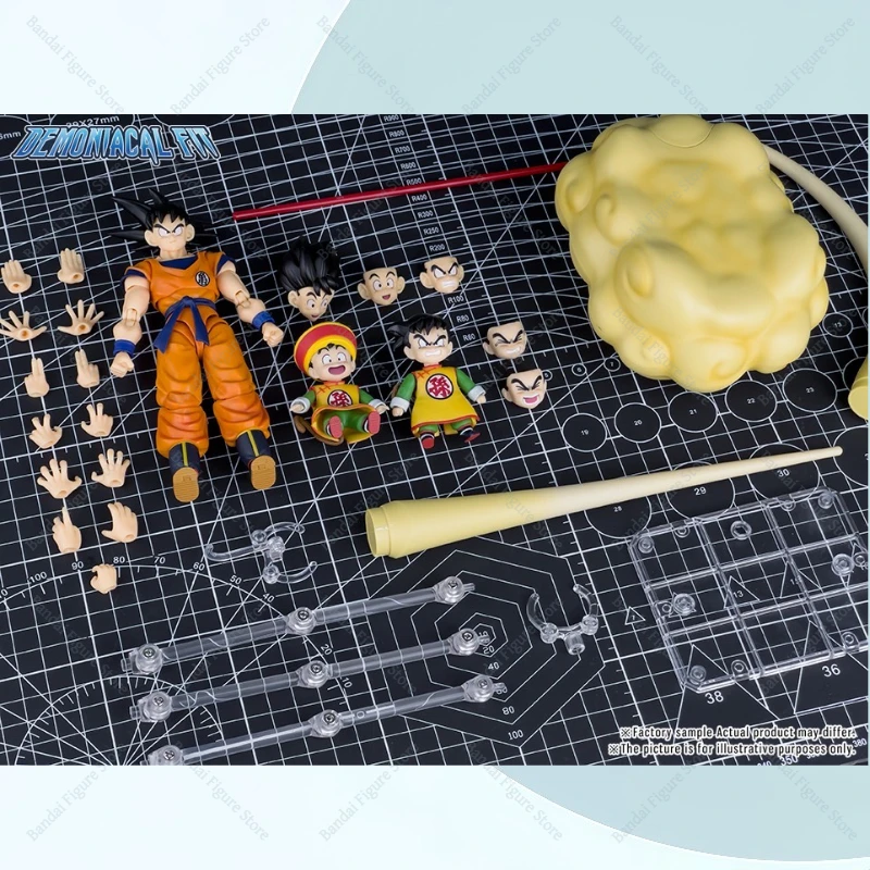 Фото Новый оригинальный Demoniacal Fit Father and Son The Unbreakable Bond SHF Dragon Ball Goku Gohan Аниме Фигурка Модель Игрушка в подарок №2