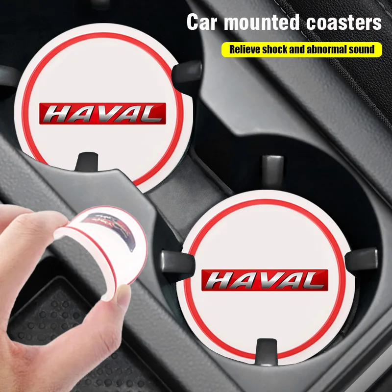 

Car Coasters PVC Transparent Anti Slip Cup Mats for Jeep Renegade Patriot Wrangler Grand Cherokee Compass Xj Willys Accessories