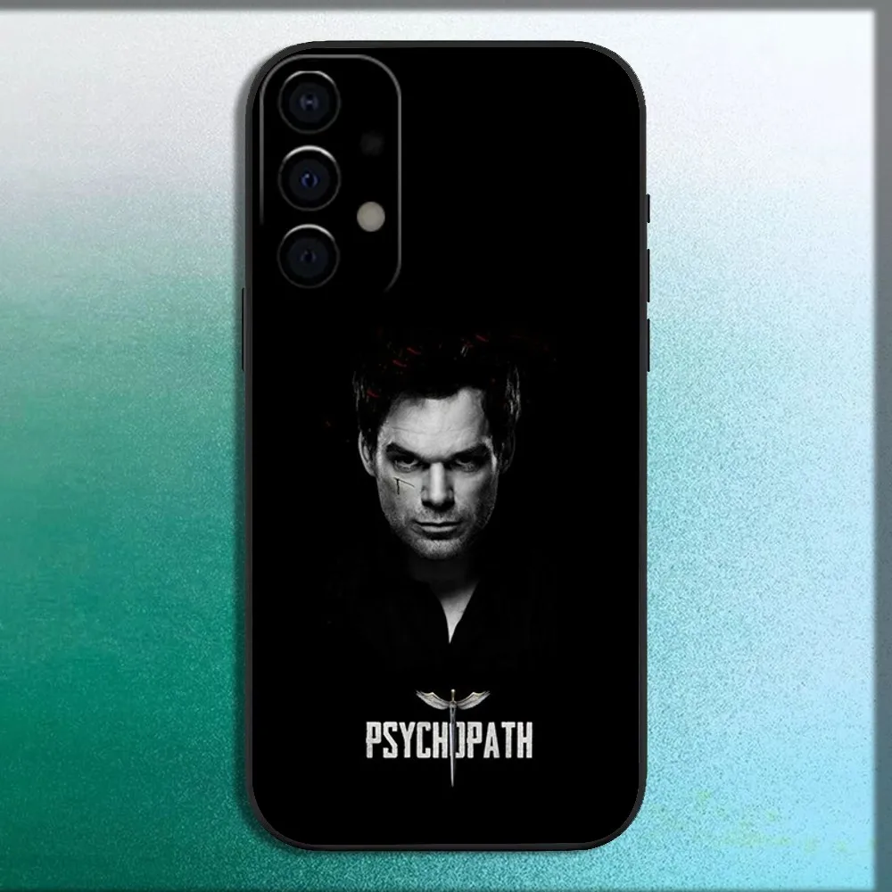 D-Dexter Morgan Phone Case For Samsung Galaxy A13 A21s A22 A31 A32 A52 A53 A71 A80 A91 Soft Black Cover
