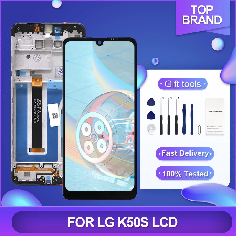 1 шт., 6,5 дюйма для LG K50S, Lcd Φ LMX540HM, Φ LMX540BMW, дисплей с инструментами