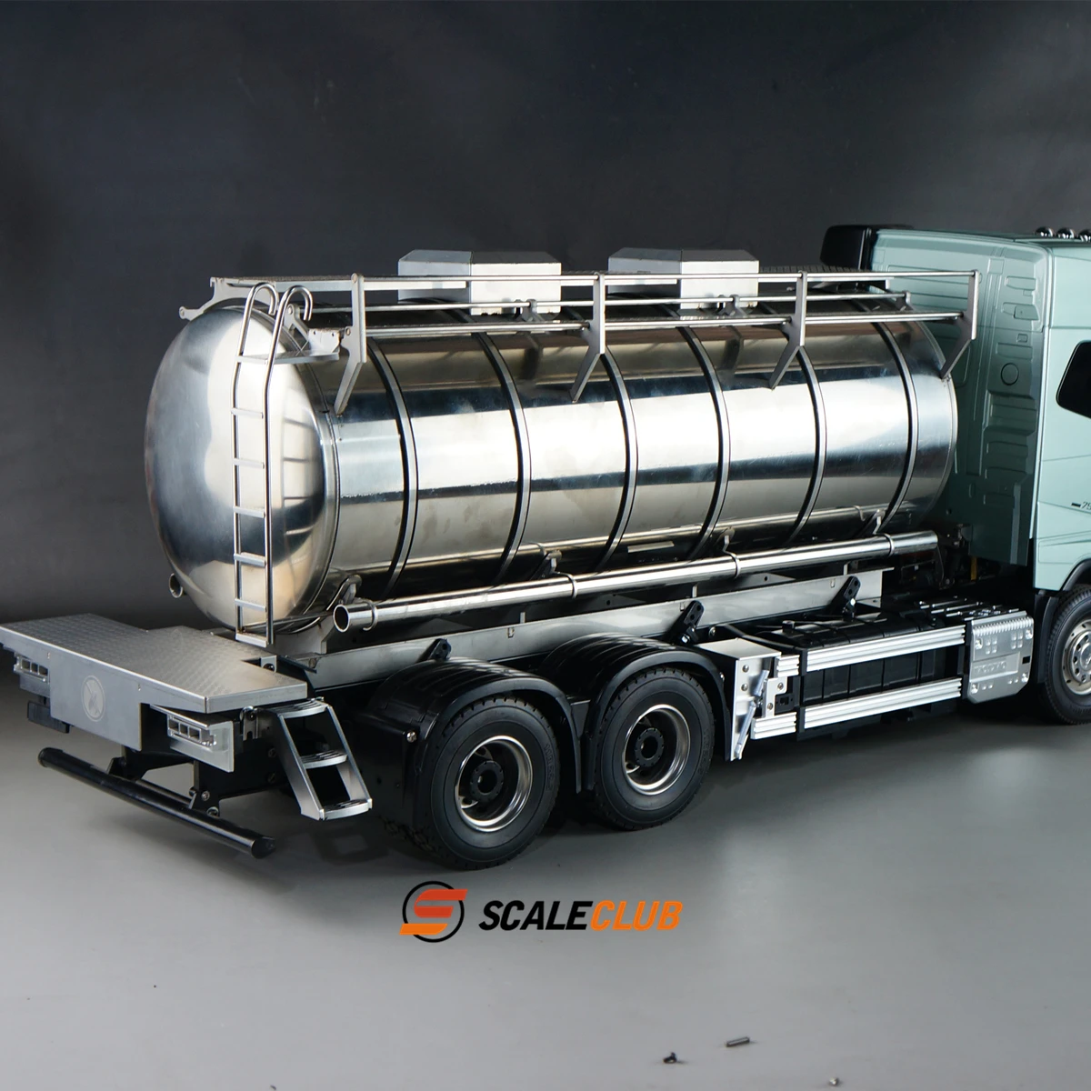 

Scaleclub 1/14 volv FH750 Metal Tanker Tanker Set LESU Tamiya Truck Model Toy Hobby