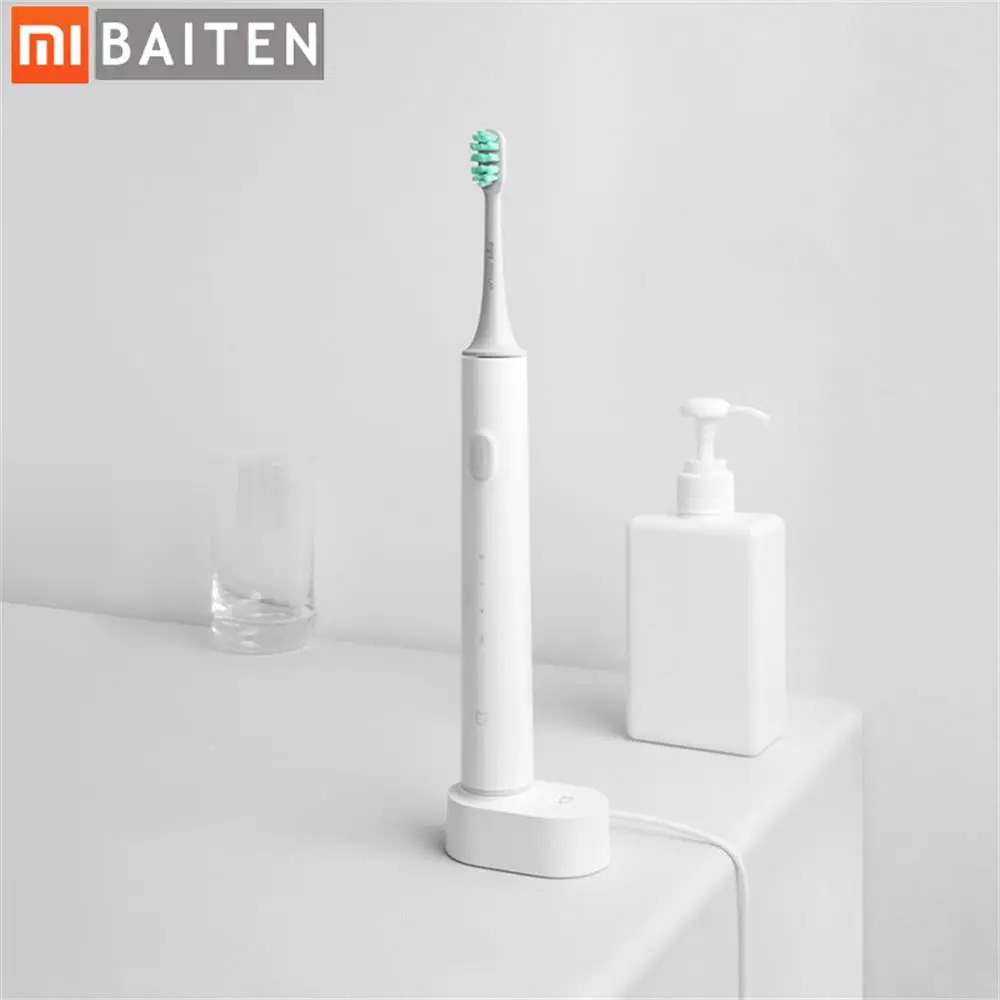 

T300 T500 Mi Home Acoustic Electric Toothbrush Home Smart Fully Automatic Bearingless Motor IPX7 Waterpoor Cleaning Teeth Brush