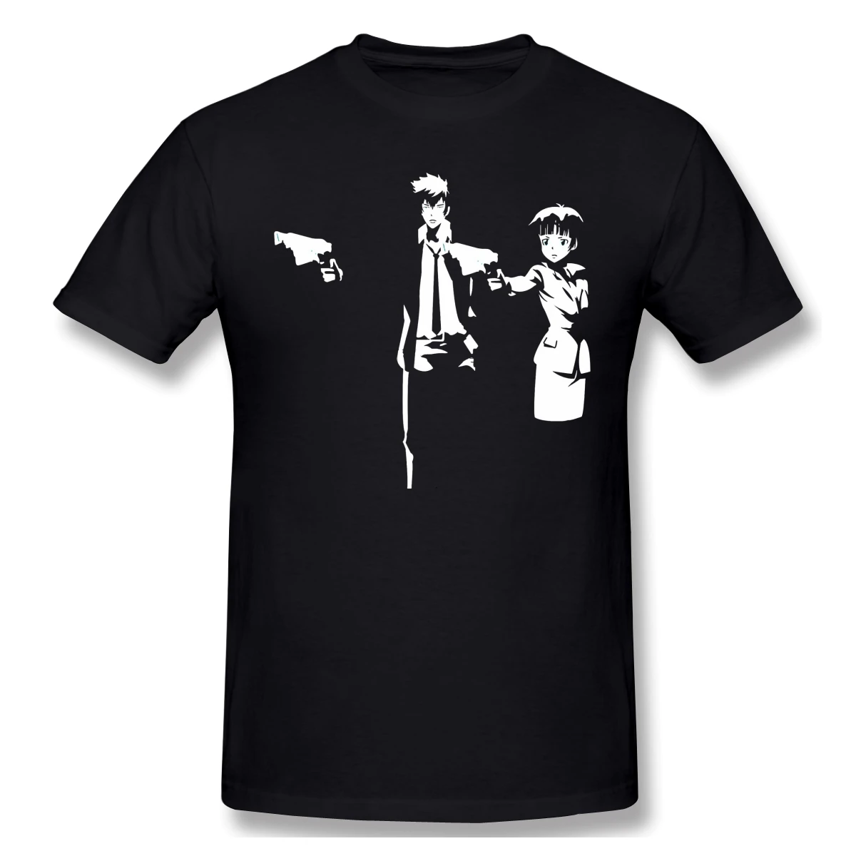 Мужские футболки Psycho-Pass забавная хлопковая футболка с круглым вырезом Psycho Fiction