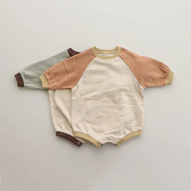 

Детский комбинезон из мягкого хлопка, с длинным рукавом