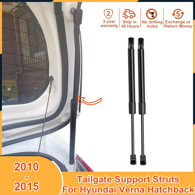 

Tailgate Support for Hyundai Verna Hatchback 2010-2015 2011 2012 2013 2014 Accessories Shock Absorber Gas Damper Lift Strut Bars