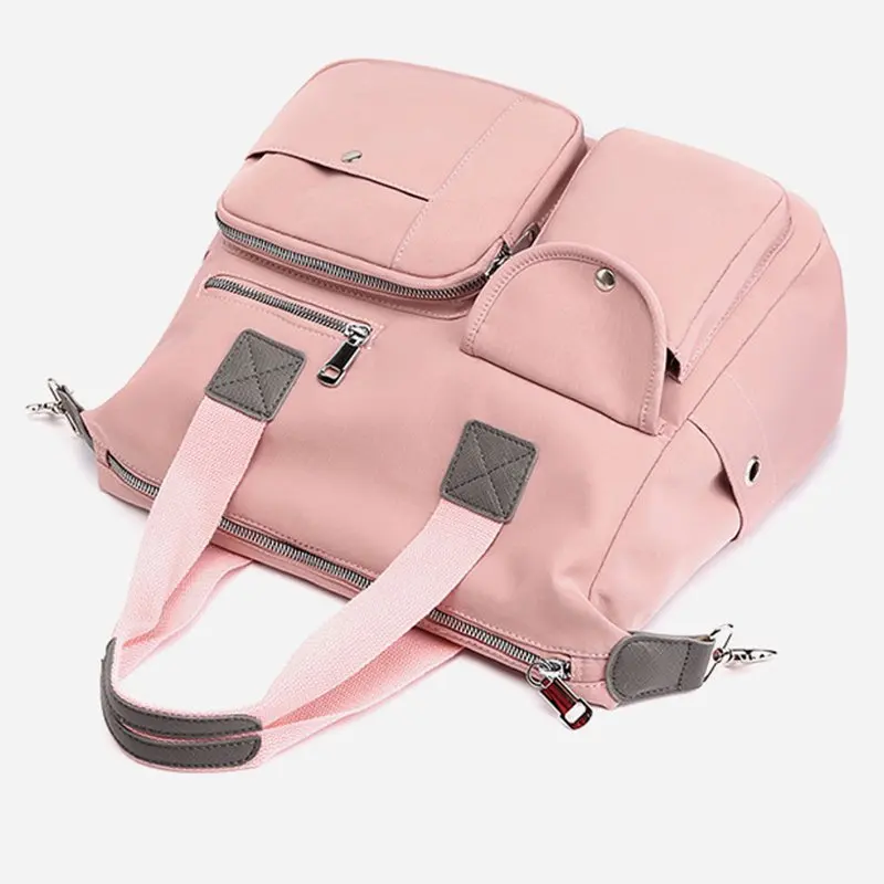 Fashionable Large Capacity Waterproof Nylon Crossbody Shoulder Bags, Perfect for Everyday Style.