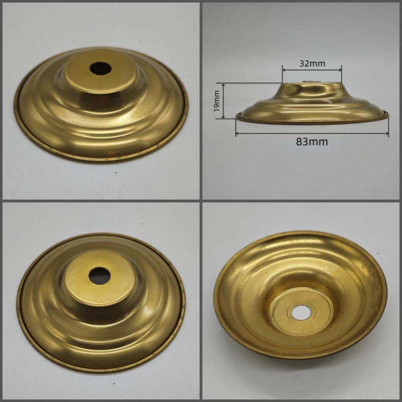 

Настольная лампа абажур медный