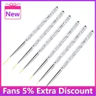 3 шт.компл. Новая кисть для дизайна ногтей Рисование рисунок цветок лайнер ручка мраморный узор ручка УФ Гель-лак набор инструментов для маникюра