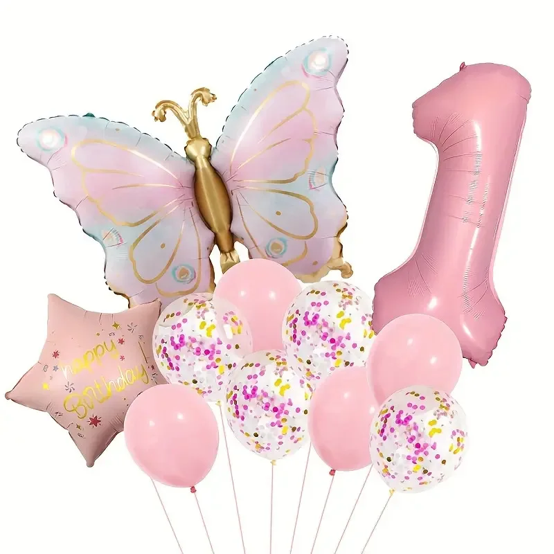 

Розовые воздушные шары-бабочки MOONBIFFY