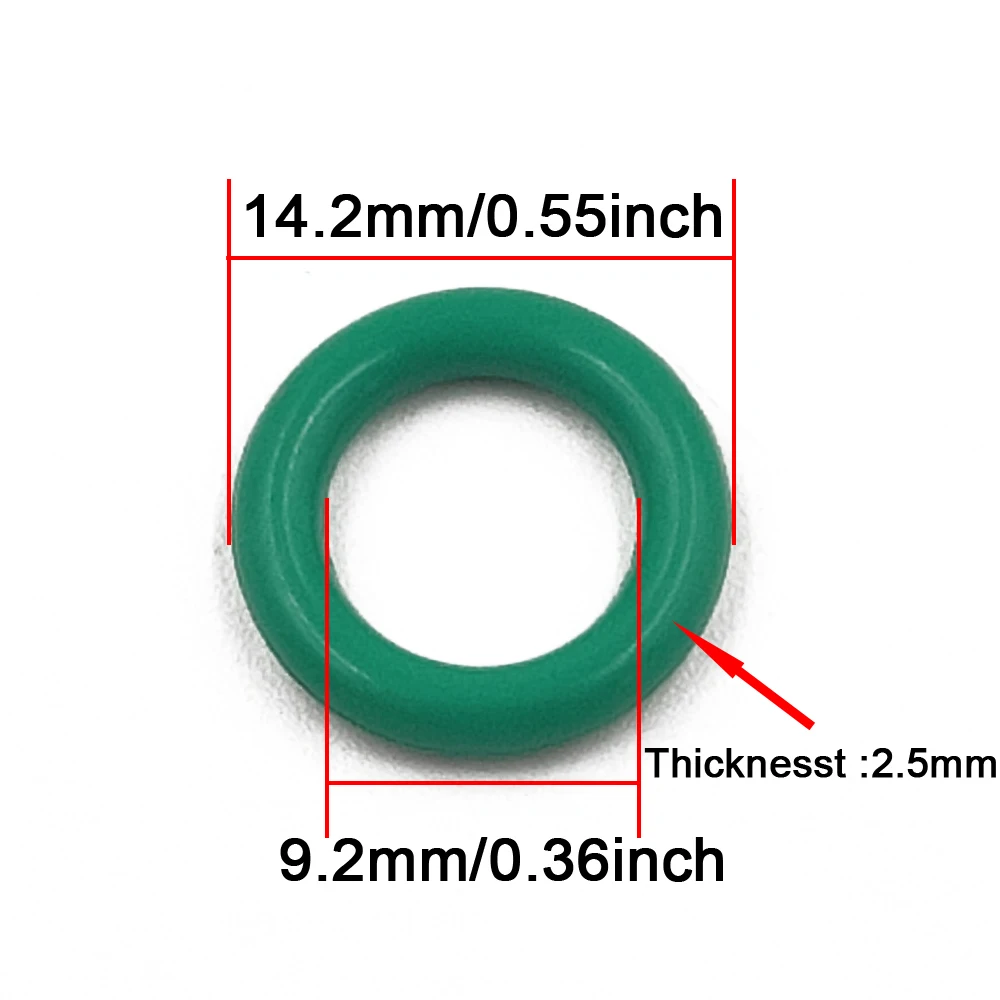Комплект термостойких контактных наконечников для сварочных горелок TIG 7 шт. |