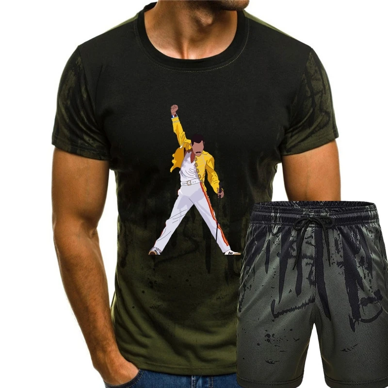 

Freddie Mercury, постер фильма, футболка, подарок на день рождения, идеальный подарок, крутая Ретро футболка 2415, Мужская футболка