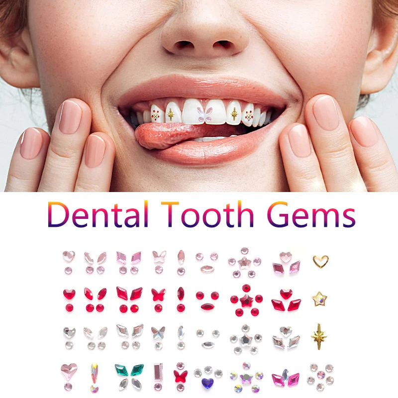 1 набор ювелирные украшения для зубов