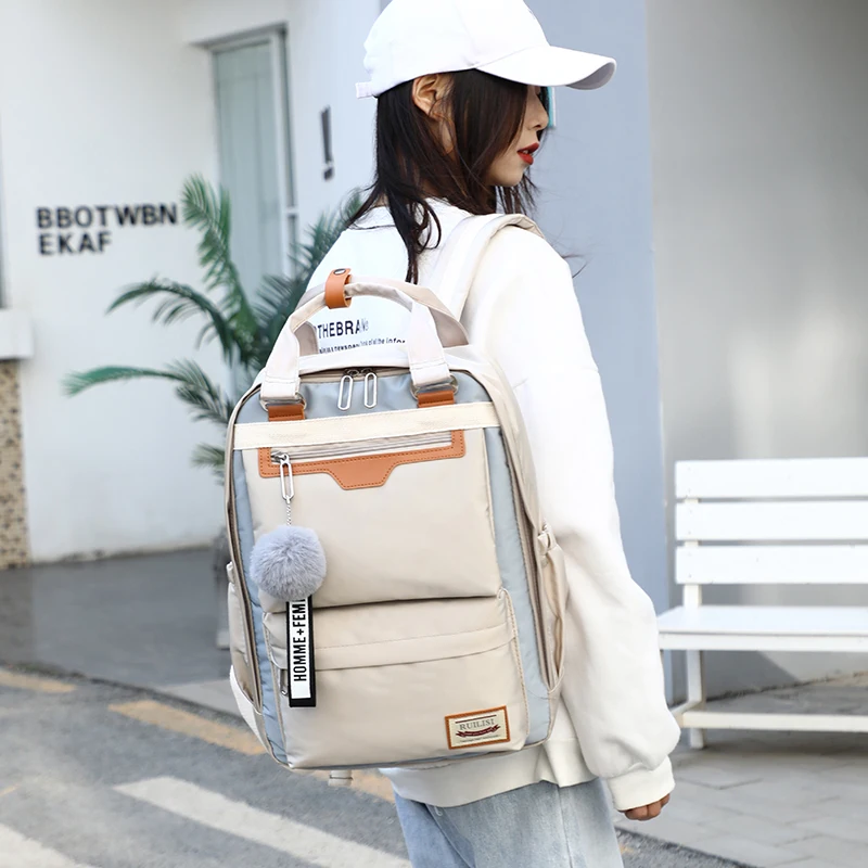 

2023New fashion cute Backpack Girls For Middle School Students Travel Shoulder Backpacks Kids Children Schoolbags Women Bag