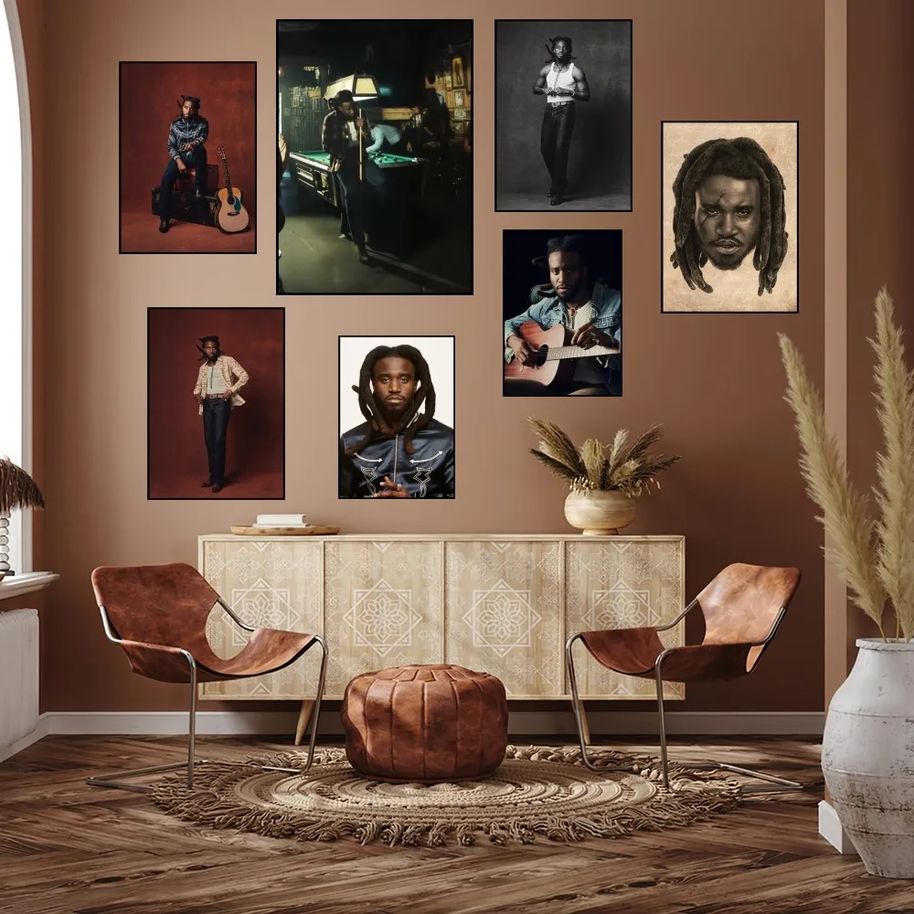 Singer Shaboozey A Bar Song Poster Prints Wall Painting Bedroom Living Room Decoration Office Home