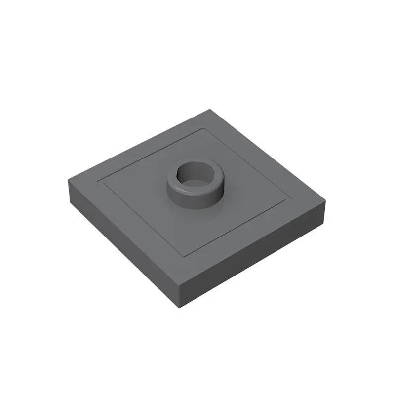 Фото MOC 10 шт. кирпичи 87580 23893 модифицированные 2x2 с пазом и 1 шпилькой, строительные блоки, головоломка из частиц, игрушка «сделай сам», детский подарок на день рождения №4