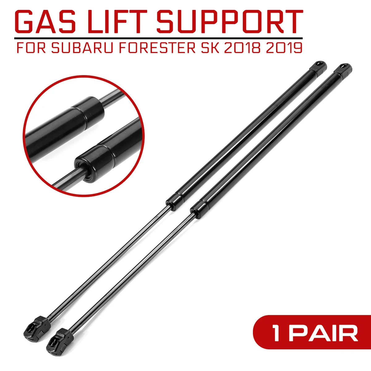 

Refit Bonnet Hood Gas Shock Lift Strut Bars Support Rod For Subaru Forester SK 2018 2019