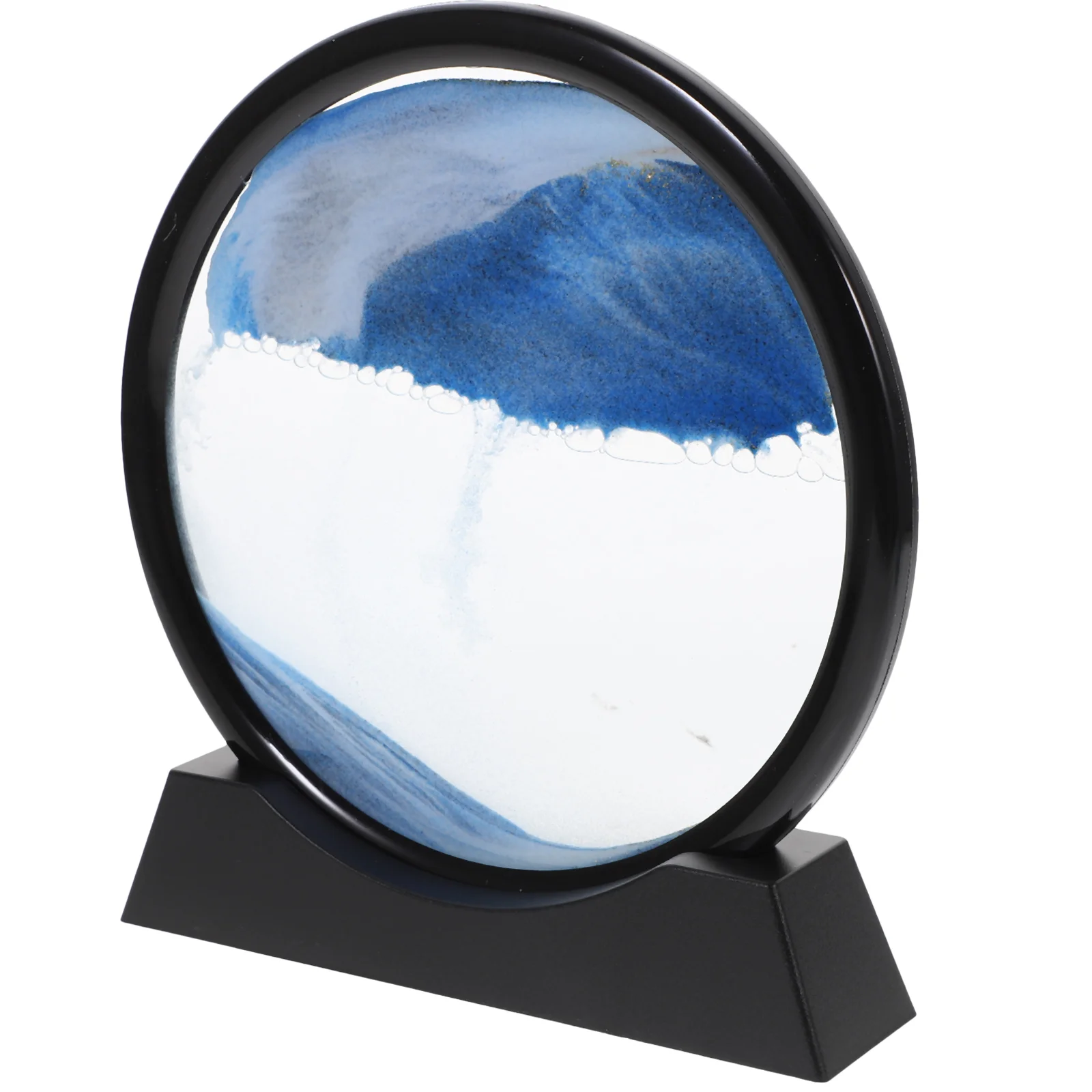 

Sand Picture Liquid 3D Moving Motion Sandscape Study Aesthetic Decor Room Frame Office Desk Dynamic Sea Timer Painting
