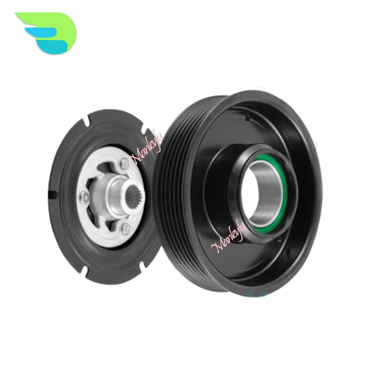 Шкив сцепления компрессора кондиционера переменного тока для Hyundai Santa FE Kia Sorento