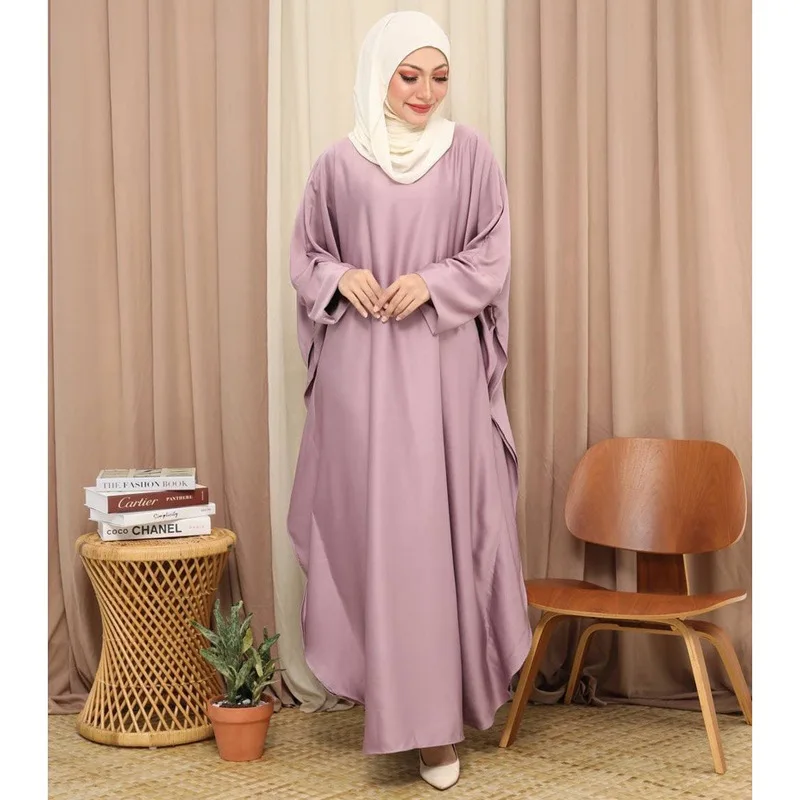 Muslim Dress Middle East Dubai Loose Size Robe Abayas for Women Longo Vestidos Arabes Dubai Y Turcos Kaftan Femme Musulman