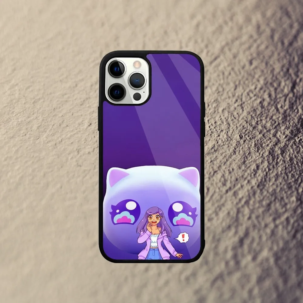 A-Aphmau M-MeeMeow чехол для телефона iPhone 15 14 13 12 11 Plus Pro Max Mini Magsafe Магнитная Беспроводная