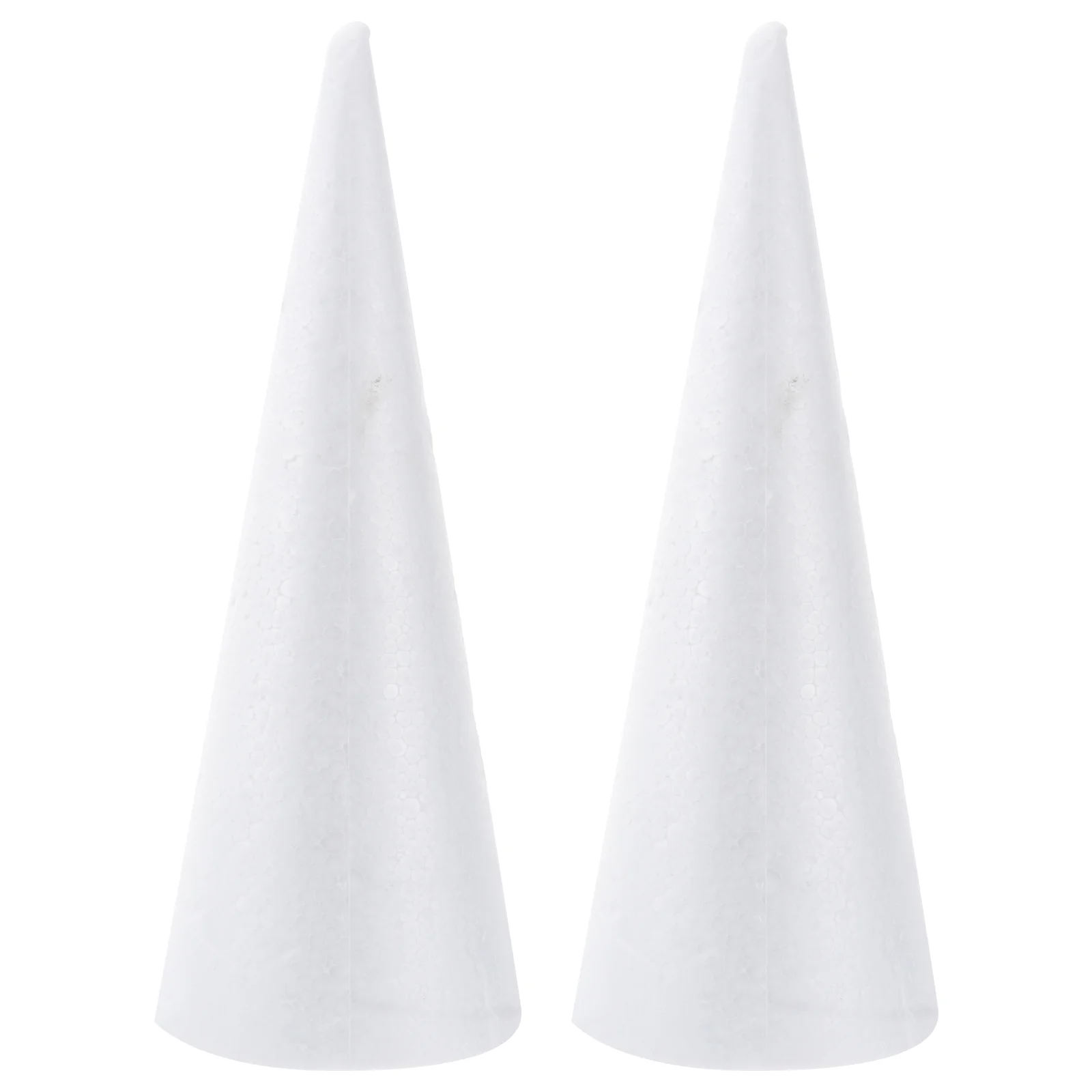 

Cone Cones Craftsstyrofoam Craft Christmas Tree Diy White Polystyrene Floralchildren Wreaths Pine Modeling Shaped Supplies Kids