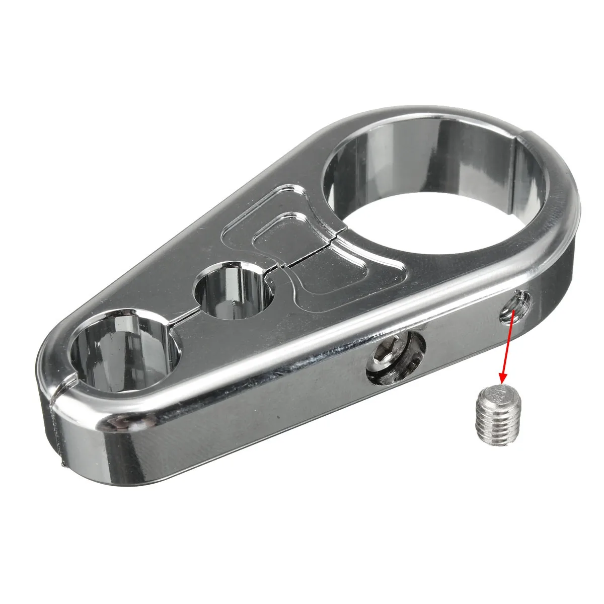 

25mm Motorcycle Frame Handlebar Clutch Cable Brake Line Clamp Fixed Clips For Harley Handlebars 1" 25mm