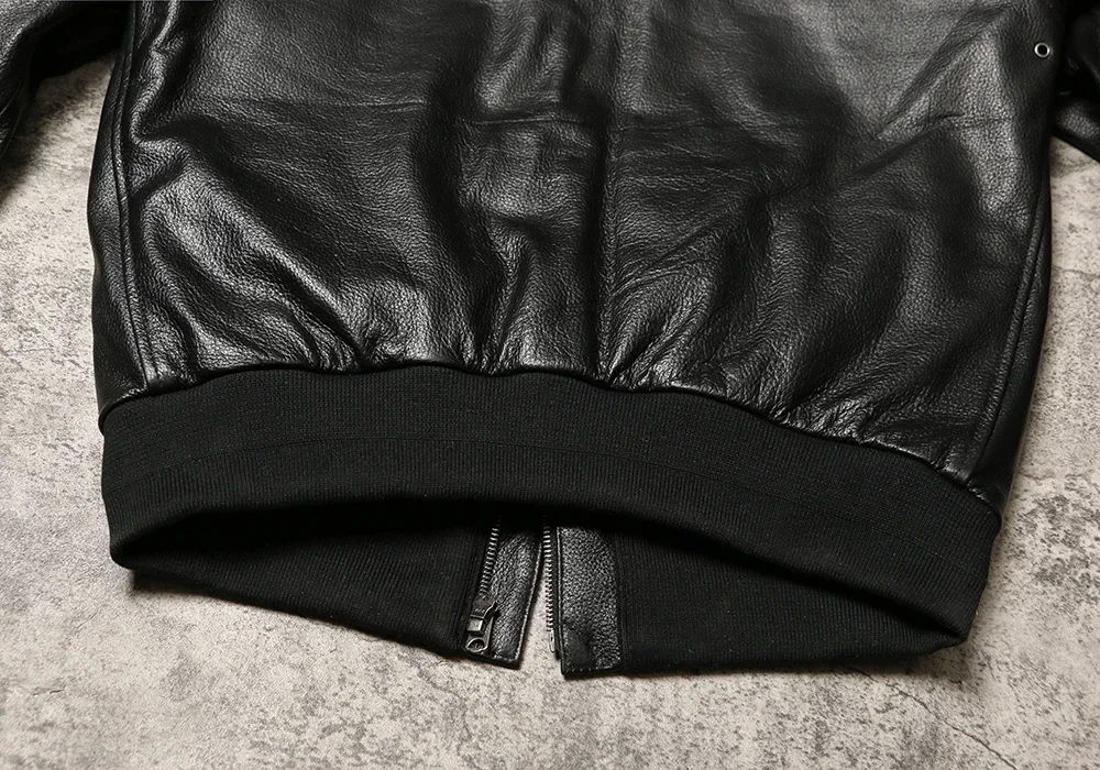 Тпая бритва американская винтажная куртка-авиатор формата А2 верхний слой